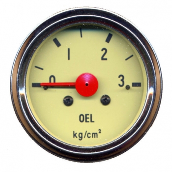 Öldruckmanometer, mechanisch, Hanomag 227